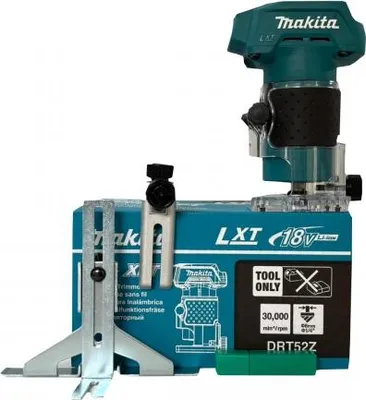 Produktbild von Makita Akku-Kantenfräse 6 mm - 30.000 U/min - DRT52Z