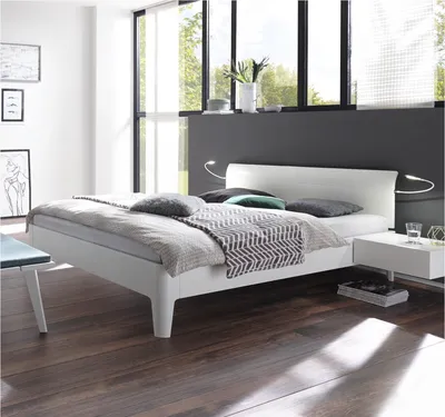 Produktbild von HASENA Komfortbett Xyvola 25 weiß deckend lackiert 140x200