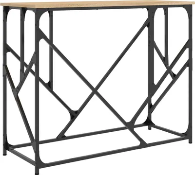 Obrázok produktu pre vidaXL Konzolový stolík Sonoma dub 100x40x80 cm odvodený výrobok z dreva