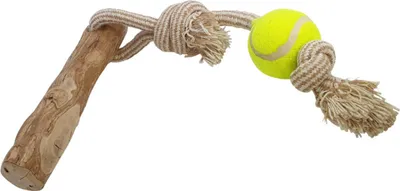 Produktbild von Nobby Kaffeeholz mit Seil und Ball L ca. 56 cm