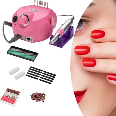 Produktbild von Peviasot Elektrische Nagelfräser Pediküre Nagelfeile Set Maniküre Nagelschleifer Nagelstudio Fräser Nagel Design Nagelstudio