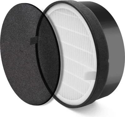 Produktbild von Dieses Set enthält 3 Ersatzfilter für den Luftreiniger Levoit LV-H132, darunter einen True HEPA-Filter und einen Aktivkohlefilter.