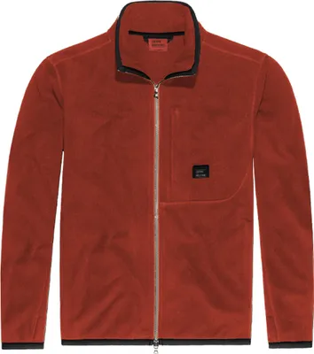 Image de Veste polaire Vintage Industries Rock, orange foncé, S