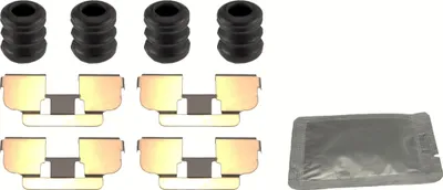 Produktbild von TRW PFK747 Zubehörsatz Scheibenbremsbelag Vorne für RENAULT TWINGO II (CN0) CLIO II (BB0/1/2, CB0/1/2) TWINGO I (C06) MEGANE I (BA0/1) MEGANE Scenic