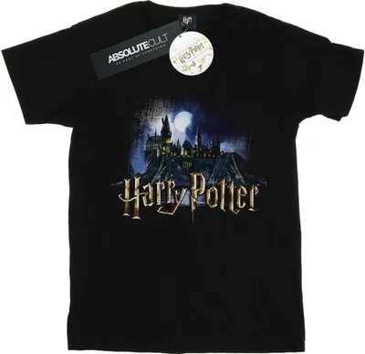 Zdjęcie produktu dla Koszulka damska „Harry Potter – Hogwart” BI27276 (XL) (czarna)