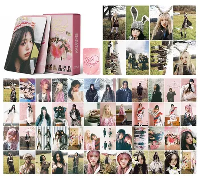 Productafbeelding van IVE Fotokarten, 55 stuks, verzamelset voor fans