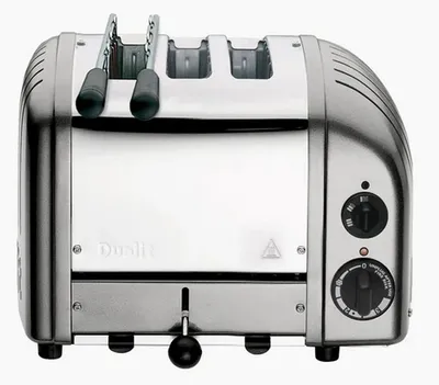 Image de Grille-pain 3 fentes argent métallisé - Dualit - 31223 - Combi Classic