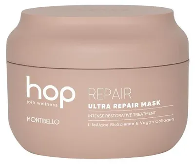 Image de Masque capillaire de soins intensifs Montibello pour cheveux secs et abîmés, 200 ml