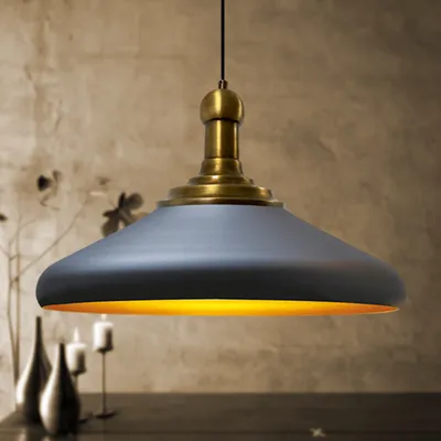 Produktbild von Pendellampe Champion Vintage 35 cm - Schwarz