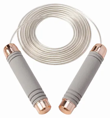Imagen del producto de Cuerda de saltar ajustable para adultos, de 3 metros, ideal para ejercicios de fitness y cardio