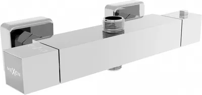 Produktbild von Mexen Cube Thermostat-Duschmischer, Chrom - 77250-00