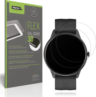 Obrázok produktu pre 2x Full Cover ochranná fólia matná pre Lytimes 1,3" Smartwatch pancierová fólia proti nárazom
