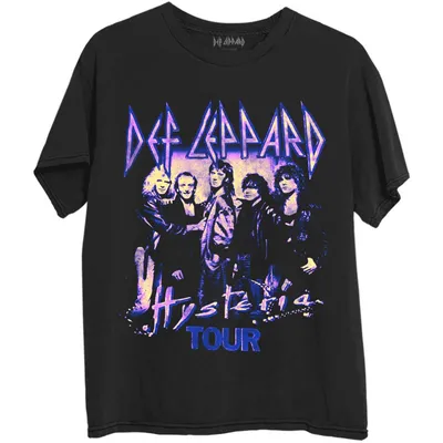 Produktbild von Def Leppard Hysteria Tour Black M T-Shirt