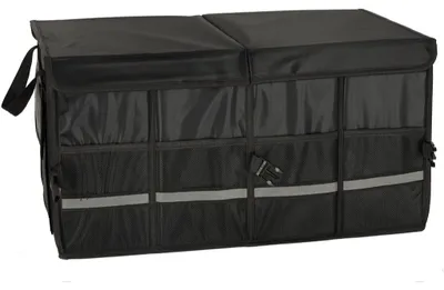Produktbild von Organizer für den Kofferraum, große Tasche für das Auto mit Reflektoren