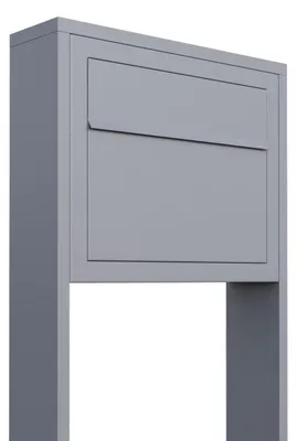 Produktbild von Standbriefkasten Elegance in Grau Metallic
