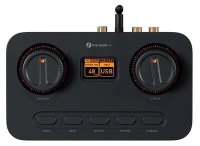 Produktbild von Fosi Audio K7 Gaming HiFi DAC – USB Kopfhörerverstärker mit Lautstärkeregler
