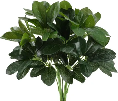 Produktbild von GTIDEA Künstliche Sträucher, Pflanzen, Kunstseide, Schefflera-Büsche, fühlt Sich