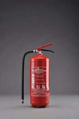 Produktbild von Feuerlöscher 12 kg mit Wandhalterung