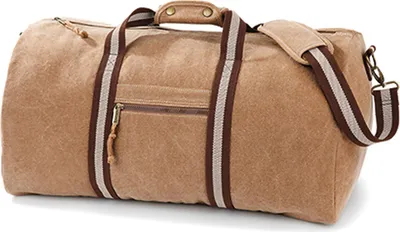 Immagine prodotto di Quadra QD613 | Borsa da viaggio in tela vintage | 58 x 30 x 30 cm - Colore: Sahara - Dimensioni: 58 x 30 x 30 cm