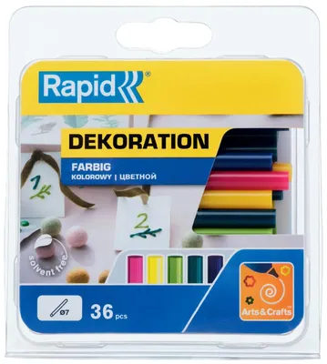 Produktbild von Rapid 5001426, 36 Stück(e), Sichtverpackung, 115 g, 114 mm, 22 mm, 128 mm