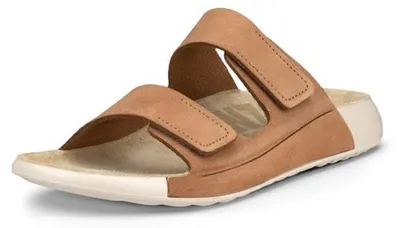 Zdjęcie produktu dla Ecco COZMO WOMEN buty damskie - sportowe klapki brązowe rekreacyjne NOWOŚĆ