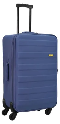 Produktbild von Stoffkoffer Trolley 60cm mit Dehnbarem Einsatz in Blau