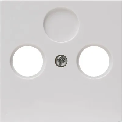 Produktbild von Kopp 490929005, Weiß, konventionell, Jede Marke, TV / FM