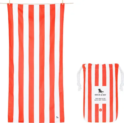 Produktbild von Dock & Bay Beach Towel L Waikiki Coral 160x90cm