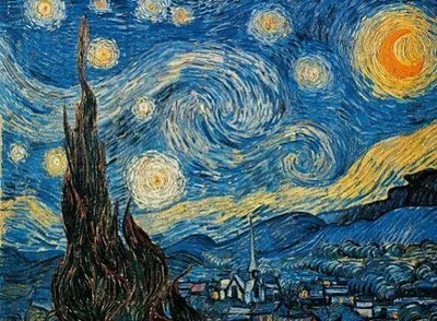 Produktbild von Vincent Van Gogh - Sternennacht. Puzzle 1000 Teile