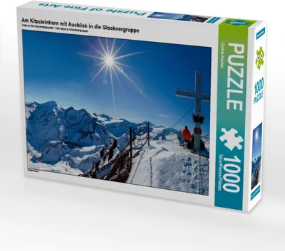 Produktbild von Calvendo Am Kitzsteinhorn mit Ausblick in die Glocknergruppe 1000 Teile Puzzle quer 640x480mm, Kramer Christa; 7449849