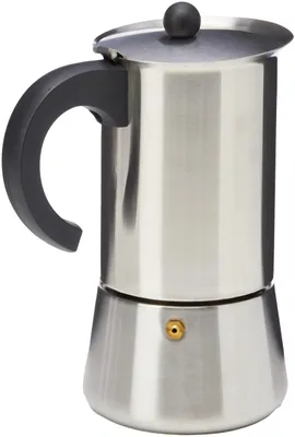 Imagen del producto de Máquina de café Ibili Indubasic, diseño italiano, capacidad para 12 tazas, color plateado. Talla única