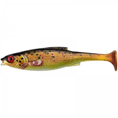 Produktbild von LMAB Köfi Roach Shad 26cm Brown Trout Big Bait Gummifisch