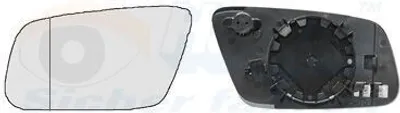 Produktbild von VAN WEZEL Spiegelglas Außenspiegel Links für AUDI A6 Avant (4B5, C5) Asphärisch Beheizbar 0317837