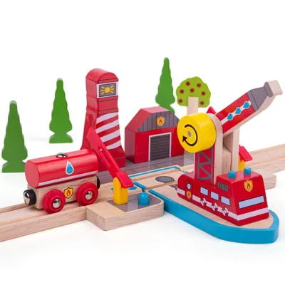 Obrázok produktu pre Bigjigs Železniční hasiči Námorní záchranári
