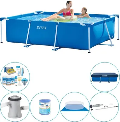 Obrázek produktu pro Obdélníkový bazén Intex - 220 x 150 x 60 cm - kompletní balení