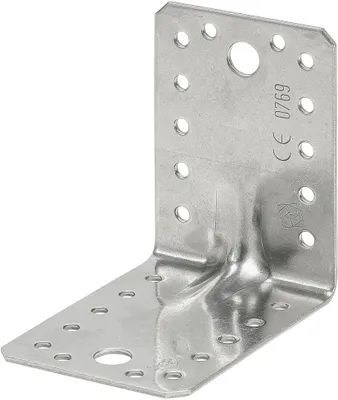 Produktbild von Vormann Schwerlast-Winkelverbinder ETA-09 / 0311 70x70mm Breite 55 mm Edelstahl 1.4571 - 070931000RF