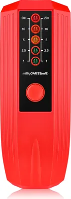Produktbild von Tragbares EMF-Messgeraet, tragbarer Detektor fuer elektromagnetische Strahlung, Haushaltslabor, Krankenhaus, digitaler Detektor fuer elektrische Felder, multifunktionaler radioaktiver Detektor