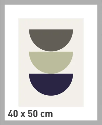Produktbild von accent by nielsen Holz Bilderrahmen Velino, Silber, 40 x 50 cm