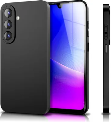 Obrázek produktu pro Pouzdro Strider pro Samsung Galaxy A26 - ultratenké 1,28 mm, matný povrch, kryt tlačítek proti prachu, nízký otisk prstu - černé