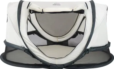 Produktbild von DERYAN Shane Luxe Baby Reisebett – Inklusive Matratze und Sonnenschutz - Cream