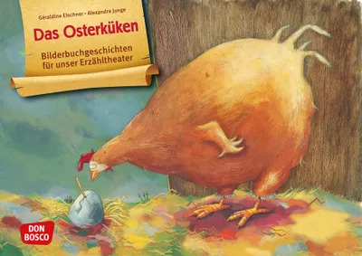 Image de Le poussin de Pâques. Jeu de cartes illustrées Kamishibai.
