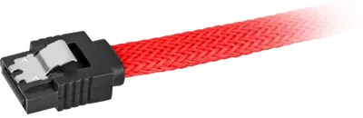 Produktbild von Sata III Kabel sleeve (rot, 45 cm)