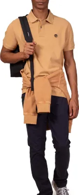 Productafbeelding van TIMBERLAND - Heren polo shirt "Millers River" van pique stof - Maat M