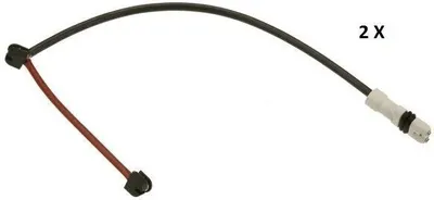 Produktbild von 2x TRW GIC301 Warnkontakt Bremsbelagverschleiß 400mm für PORSCHE 944 968 944 Cabriolet 968 Cabriolet