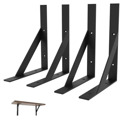 Immagine prodotto di Omgoods - Set di 4 supporti robusti per mensole sospese