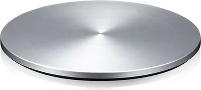 Produktbild von JustMobile AluDisc, 906 g, Schwarz, Silber