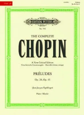 Produktbild von Edition Peters Haftnotizblöcke:  F. Chopin