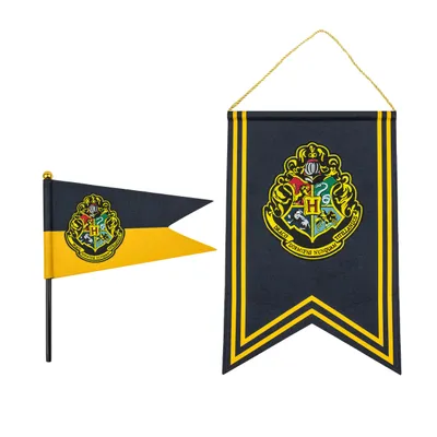 Produktbild von Cinereplicas® Unisex Harry Potter Banner und Flaggen Set
