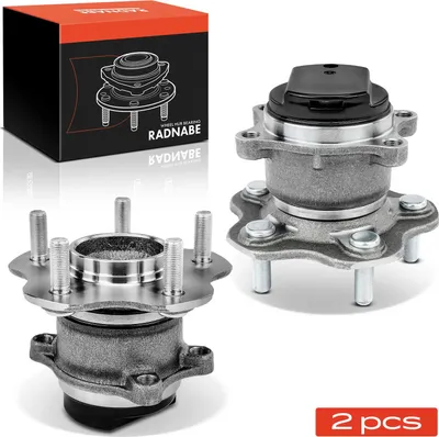 Immagine prodotto di Frankberg 2x mozzo ruota set di cuscinetti asse posteriore entrambi i lati per Nissan Qashqai +2 I X-Trail Renault Koleos