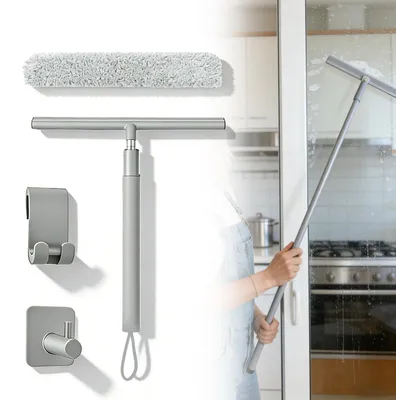 Immagine prodotto di Omgoods - Barra regolabile per doccia, da 30 a 120 cm, con ventosa